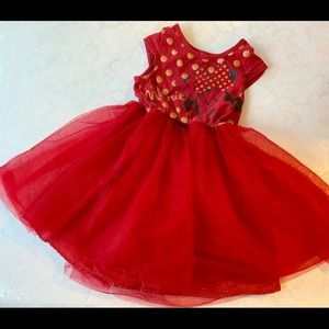 Girls Minnie Mouse Tutu Dress size XS